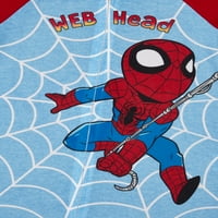 Marvel Super Hero Adventures Toddler Boy Microfleece BESPLATNI SLEPER PAJAMAS