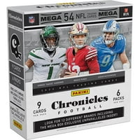 Panini Chronicles NFL fudbalske kartice za trgovanje Mega kutijom