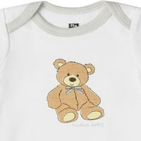 Hudson Baby Cotton Bodysuits 5pk, medvjed, 6- mjeseci