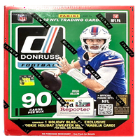 Panini Donruss NFL nogometne prazničke kartice za trgovanje Blaster Box