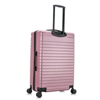 Inusa duboko 28 Hardved lagana prtljaga sa spinner kotačima Ručica kolica, ružičasto zlato