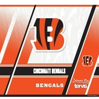 Tervis NFL® Cincinnati Bengalsi izolovana čaša