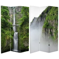 Orijentalni nameštaj Ft. Visoki planinski vodopad Canvas Divider Sobe - panel