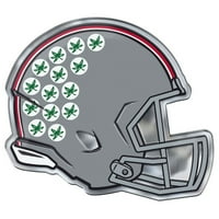 Ohio State Buckeyes Licencirani Full Color Aluminium Helmet Emblem