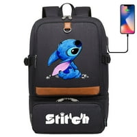 BZDAISY multi-džepni ruksak sa USB punjenjem i 15 '' prijenosni pretinac - Lilo & Stitch unise za djecu