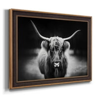Studija fotografije Highland Cattle Premium uokvireno platno-spremno za vješanje