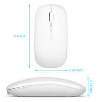 Bluetooth miš, punjivi bežični miš za P8MA Bluetooth bežični miš dizajniran za laptop MAC iPad Pro računarski