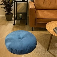 Plesneemangoo meki okrugli jastuk s jastukom, kauč u boji, kućni kauč sjedenje, jastuk za dekor sobe za meditaciju, joga)