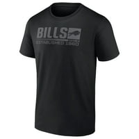 Muška fanatika brendirana Crna Buffalo Bills Home Stretch T-Shirt