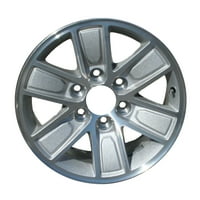 Preobraćen OEM aluminijumski aluminijski kotač, obrađeni i srebrni, FITS 2014- GMC Sierra 1500