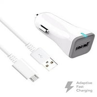 Ixir ZTE Grand XMA Charger Micro USB 2. Komplet kablova kompanije TruWire { Car Charger + Micro USB Cable}