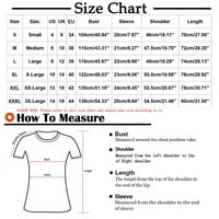 Jsaierl grafičke majice za muškarce Casual 3D Print Shirt Slim Fit kratki rukav Top Streetwear Crewneck