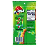 Airheads Xtremes pojasevi Candy, Rainbow bobica, 4. oz