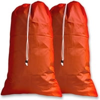Ekstra velika teška torbe za pranje rublja, narandžasta