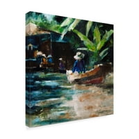 Zaštitni znak likovne umjetnosti' Sunny Boat ' Canvas Art Od Solveiga