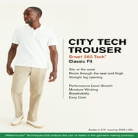 Dockers muške klasične Fit Smart Tech City Tech pantalone