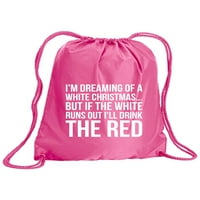 Sanjam sa bijelim božićnim cinch paketom