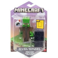 Minecraft Build-A-portalne figure, akcijska figura s portalom i dodatkom
