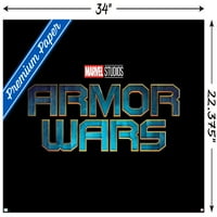 Marvel Armor Wars - Logo zidni poster, 22.375 34