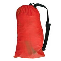 Bazen ležaljka na napuhavanje lebde s vrećicom za nošenje - crvena