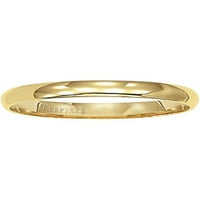 Keepsake 14kt vjenčani prsten od žutog zlata