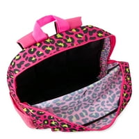 Acc Pink Leopard ruksak set