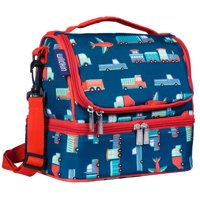 Wildkin Dvije izolirane torbe za ručak za ponovno za višekratnu upotrebu za dječake za dječake i djevojke,