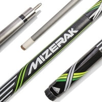 Mizerak 58 Premium Carbon Sport Grip Cue - zelena