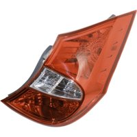 Halogena zadnja svjetlost za Hyundai 2012- Accent hatchback desno clr crveno w blb