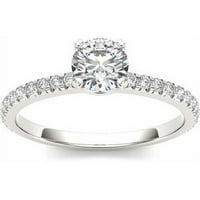 Carat T.W. Diamond Classic 14kt bijeli zlatni zaručni prsten