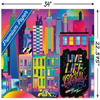 Jason Naylor - Live Life SOLANDOPY zidni poster, 22.375 34