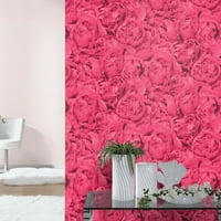 Rasch Rosenfield Pink Floral Wallpaper, 20.5 - in by 33-ft, 56. sq. ft