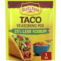 Old El Paso Taco začin, 25% manje natrijum, oz