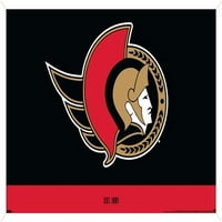 Ottawa Senators - Logo Zidni poster, 14.725 22.375