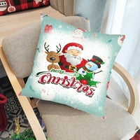 Božić Božić Santa snjegović pamuk pokrivač lagan termo pokrivač, meka prozračna deka za sva godišnja doba