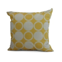 Jednostavno tratinčica ,, mali modovi, geometrijski jastuk za ispis, žuti