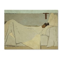 Zaštitni znak Likovna umjetnost' u krevetu ' platnena Umjetnost Edouarda Vuillarda