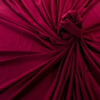Rim Tekstil Ity Matt Jersey - Poliester Spande pletena tkanina za prešunje i umjetnost i zanat - Merlot