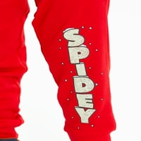 Spider-Man Boys Božićni džemper i Jogger set pantalona, 2 komada, veličine 4-10