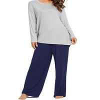 Jedinstveni kompleti ženske pidžame modalni dugi rukavi i pantalone za spavanje
