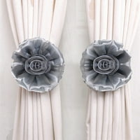 Zavjese Clip-On cvijet kravatu leđa Holdbacks za Voile & Net zavjese ploče GY