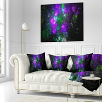 Dizajnerska eksplozija Supernova fraktalna umjetnost - jastuk sažetak - 16x16