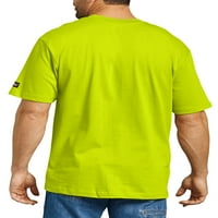 Originalni dickies muški i veliki muški kratki rukav Poboljšana vidljivost teška majica, 2-pakovanje