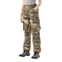 Realtree EXCAPE® Ladies 6-džepni teret lovačke pantalone, XL