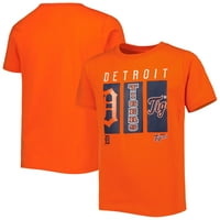 Omladinska Narandžasta Detroit Tigers Logo Majica