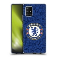 Dizajni za glavu Službeno licencirani Chelsea Football Club Kit Home Soft Gel Case kompatibilan sa Samsung