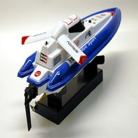 17 RC 1: električni Mini Tracer trkački čamac za daljinsko upravljanje plava BM plava
