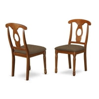 -SBR-C Napoleon stil kuhinjske stolice sa tkaninom sjedalom - set od 2