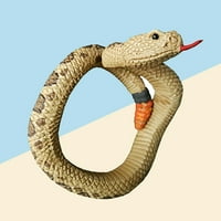 Hemoton Halloween Simulacija zmija narukvica horor zmija igračka lažna zmija ručni ručni ručni ručni ručni