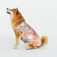 Teksture Sažetak uzorak odjeća za pse, prozračna topla pamučna kućna odjeća 4x-velika